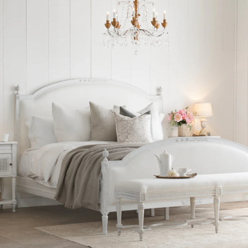 French Vintage Style Double Wall Queen