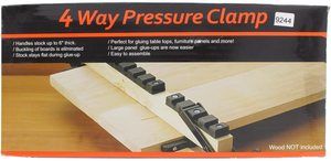 Pinces de <span class=keywords><strong>pression</strong></span> à 4 voies pour le serrage des panneaux pour les menuisiers et les fabricants d'armoires et de meubles - Product Image 4