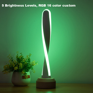 Lámpara de Pie LED Moderna para Decoración de Interiores, Lámpara de Pie con Pantalla en Espiral para Sala de Estar, Dormitorio, Estudio - Product Image 3