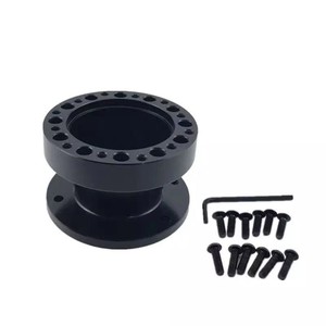 Lève-volant universel en aluminium 101 mm noir et or, compatible avec les voitures de course - Product Image 4