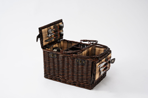Cesta Plegable para Picnic y Camping al Aire Libre, Estilo Caricatura JY, Cesta <span class=keywords><strong>de</strong></span> Almacenamiento Portátil con Tapa, Cestas <span class=keywords><strong>de</strong></span> Picnic al Por Mayor - Product Image 6