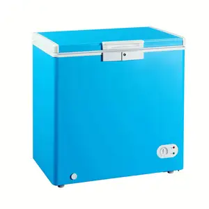 200L Ben Ragionevoli Compressore Efficiente Solido Porta Congelatore Vetrina