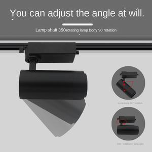 Éclairage sur rail LED réglable 20W 25W 30W 35W 48V pour vitrine de magasin - Product Image 3