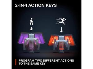 SteelSeries คีย์บอร์ดสำหรับเล่นเกม <span class=keywords><strong>APEX</strong></span> <span class=keywords><strong>PRO</strong></span> สวิตช์การกระตุ้นแบบปรับได้ - Product Image 4