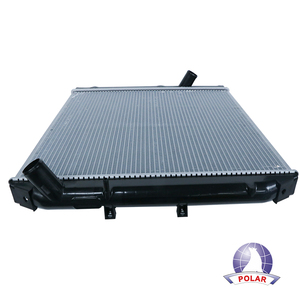 Xe tải tản nhiệt phần ban đầu cho TOYOTA <span class=keywords><strong>HINO</strong></span> dutros 300 OEM 1640028290 12679 xe tải nhôm nhựa tản nhiệt bể nước - Product Image 5