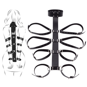 Seks speelgoed voor koppels, BDSM trainingsattributen, halsband, rugriem, beugels, bondage, bindmateriaal, strafproducten. - Product Image 1