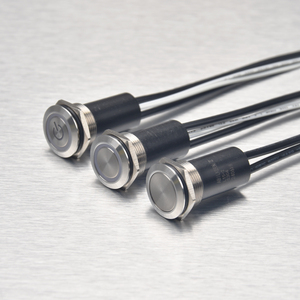 New Arrival 19 Mét kín Cáp IP68 không thấm nước 20A cao hiện tại <span class=keywords><strong>push</strong></span> <span class=keywords><strong>button</strong></span> <span class=keywords><strong>Switch</strong></span> với 12V màu xanh LED cho Marine thuyền RV - Product Image 1