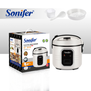 Olla <span class=keywords><strong>Arrocera</strong></span> Eléctrica Portátil Sonifer SF-4038 de <span class=keywords><strong>6</strong></span> <span class=keywords><strong>Litros</strong></span>, Cuerpo Redondo, Control con una Sola Tecla, Olla <span class=keywords><strong>Arrocera</strong></span> Eléctrica Fácil de Usar para Personas Mayores - Product Image 2