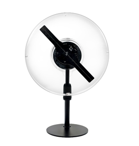 32cm Desktop <b>3D</b> Hologram <b>Projector</b> LED Fan Animated Advertising Equipment <b>with</b> Frame Stand - Product Image 1