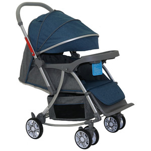 Poussette Bébé Pliable à 4 Roues avec Capote Intégrale et Amortisseurs – Vente en Gros Usine - Product Image 5