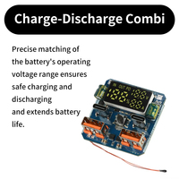 Module de charge rapide bidirectionnel adaptatif 18~100W, carte mère de banque d'alimentation avec affichage du niveau de la batterie, contrôle thermique