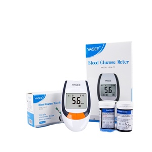 Glucomètre électronique médical, temps <span class=keywords><strong>de</strong></span> test <span class=keywords><strong>de</strong></span> 8 secondes, auto-siphon, mémoire <span class=keywords><strong>de</strong></span> 180 résultats, test rapide. - Product Image 1