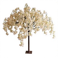Arbre de fleurs artificielles en soie Sunwedding pour mariage, remise de diplôme, Noël, décoration intérieure - Centre de table personnalisable