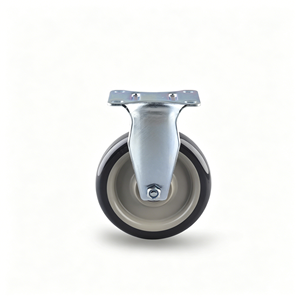 1.5 Inch Solid Nylon Swivel Caster Wheels Bolt Hole Mount With <b>Quick</b> Lock High Load Capacity 360 Degree Swivel For Workbench - Product Image 2