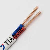 Europäisches Standard-Stromkabel 0,75mm/1mm/1,5mm/2,5mm/4mm 300/500V H05VVH2-F mehradriges Kupfer-Flach kabel
