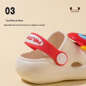 Chaussons d'été unisexes pour enfants, mignons, à semelle souple en EVA, pour l'extérieur, chaussures de bébé à la cheville, vente en gros - Product Image 4