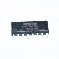 Composants électroniques de microcontrôleur MCU NAU7802 d'origine, puce IC 7802SGI NAU7802SGI