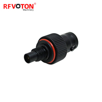 Adaptateur d'antenne BNC femelle R7, connecteur coaxial RF, équipement radio pour talkie-walkie, plaqué noir pour R7A P8668 P6600 TL000173A02