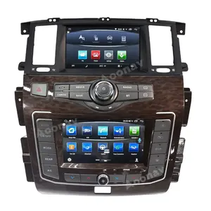 日産パトロールY622014-2020ステレオカートッチスクリーンビデオHd用カーオートラジオAndroidGpsナビゲーションマルチメディアプレーヤー