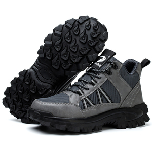 2025 New Arrival <b>Men's</b> Breathable <b>Work</b> Shoes for Both <b>Men</b> Parker Steel <b>Boots</b> Light Safety Shoes with Anti - Puncture - Product Image 3
