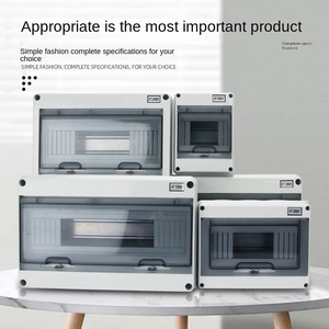 Boîtier de distribution d'énergie en plastique étanche à 8 voies avec boîtier de commutation d'air d'installation IP67 pour équipement électrique - Product Image 3