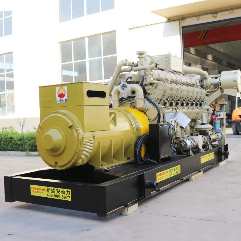 Industrial Standby Durable Emergency 1mw Gas Generator