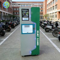 Nettoyeur à sec pour casque de moto, machine à laver les casques pour les entreprises de location avec logo personnalisable et nettoyage en profondeur à 360°