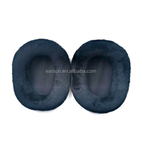 Pengiriman cepat penutup bantalan telinga beludru pengganti untuk teknologi Audio-nica ATH M50X M50XBT M50 M40X M30 M20 Headphone MDR-7506