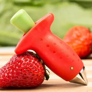 Strawberries Hullers Tools Strawberries Remove Corers Tomatoes Coring Machines Fruit Slicer Kitchen Gadgets