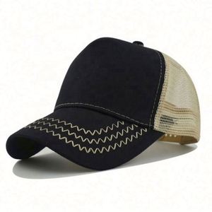 Casquette de sport OEM 5 panneaux, vente en gros, pas cher, personnalisé, hommes, femmes, broderie de haute qualité, logo, casquette de baseball - Product Image 3