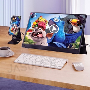 Monitor para Juegos de 17.3 Pulgadas, Monitor Portátil con Puerto USB C, Altavoz Doble para Laptop, PC, Teléfono, PS4, como Pantalla Extendida - Product Image 1
