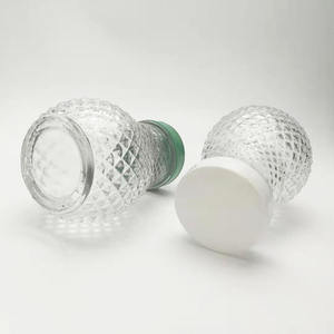 Bouteille à épices en verre transparente en forme de gros ventre, vide, mignonne, 230 ml, pour sel, épices, poivre, avec shaker - Product Image 6