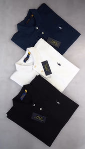 Modello DZP003 da 3,05 Dollari, Taglie Grandi 48-56, <span class=keywords><strong>Polo</strong></span> da Uomo in Cotone Economiche di Alta Qualità, Polos Pour Hommes in Vari Colori - Product Image 6