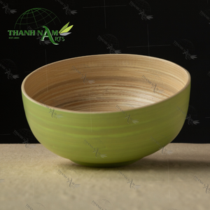 Cuenco de bambú personalizado ecológico moderno reutilizable para el hogar y las fiestas directo desde Vietnam-característica desechable - Product Image 1