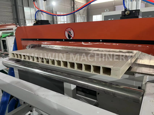 Tự động PVC Gỗ nhựa composite <span class=keywords><strong>Panel</strong></span> cửa máy làm/WPC hồ sơ dây chuyền sản xuất với tái chế nhựa - Product Image 6
