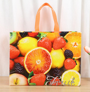 <span class=keywords><strong>ถุง</strong></span>ของขวัญผลไม้ ผ้าไม่ทอ รีไซเคิลได้ พิมพ์โลโก้ตามสั่ง มีหูหิ้ว พกพาสะดวก เคลือบกันน้ำ สำหรับใส่ของช้อปปิ้ง - Product Image 2