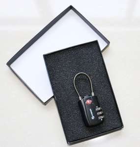 <span class=keywords><strong>Cadenas</strong></span> à bagages de voyage Compatible <span class=keywords><strong>TSA</strong></span> à <span class=keywords><strong>prix</strong></span> d'usine, cadrans en alliage de Zinc de 38mm à lecture facile - Product Image 2