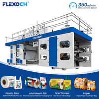 Presse d'impression flexographique automatique CI pour l'impression de sacs shopping et de sacs fourre-tout en tissu non tissé