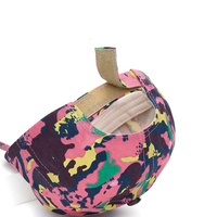 Gorra de Béisbol de Algodón de 6 Paneles con Estampado de Camuflaje, Ajustable, Estilo Americano Informal para Deportes al Aire Libre y Viajes