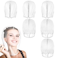 Masque facial protecteur réutilisable et lavable en nylon et mousseline pour future mariée, protège-maquillage pour femmes, idéal pour la beauté et les mariages