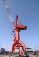 Grue portique de 50 tonnes pour mécanisme de levage portuaire, pour manutention de marchandises en vrac et levage de charges lourdes en quai