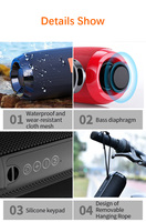 Ama zon popüler açık TG117 116 taşınabilir kablosuz hoparlör bluetooth hoparlör tg kablosuz bluetooth hoparlör