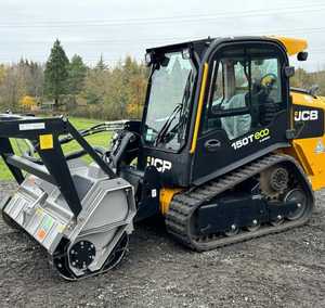 Chargeuse compacte sur chenilles haute performance 150T Eco avec broyeur forestier pour le défrichement des terres - Product Image 3