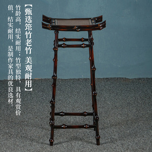 Chinese Style <b>Bamboo</b> Tea <b>Table</b> Ming Style Tatami Coffee <b>Table</b> Handmade Antique Design For Home Zen Room - Product Image 5