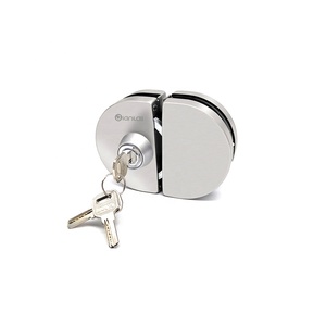 Kính hiện đại để khóa cửa kính dễ dàng cài đặt phụ kiện cửa kính đồng thau sắt xử lý ứng dụng xây dựng - Product Image 3