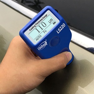 LS220 auto del coche película de pintura medidor de espesor de revestimiento del probador del metro <span class=keywords><strong>instrumento</strong></span> Fe/NFe para no magnético y no conductivo revestimientos - Product Image 5