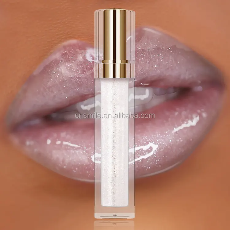 L420 Lip Gloss bening pelembap, Lip Gloss tahan air berpigmen Tinggi Musim Panas 2024