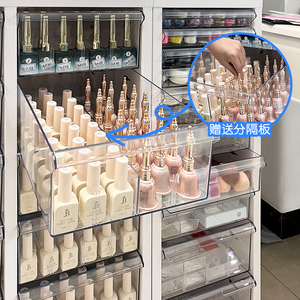 Meuble de rangement à tiroirs pour salon de manucure, présentoir de vernis à ongles coloré, étagère de présentation pour salon de manucure à prix abordable - Offre Spéciale - Product Image 3