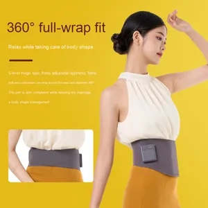 Herramienta mágica de la tía, cinturón de masaje de vibración de Fisioterapia con luz roja Flexible, compresa caliente para aliviar el dolor menstrual, Palacio cálido - Product Image 4