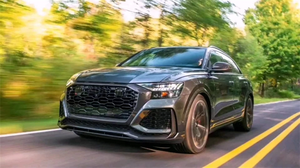 Kit de carrocería PP para <span class=keywords><strong>Audi</strong></span> Q8 2019 en adelante, estilo RSQ8, parachoques de PP, parrilla, puntas de escape, accesorios para coche, piezas de tuning automotriz - Product Image 4